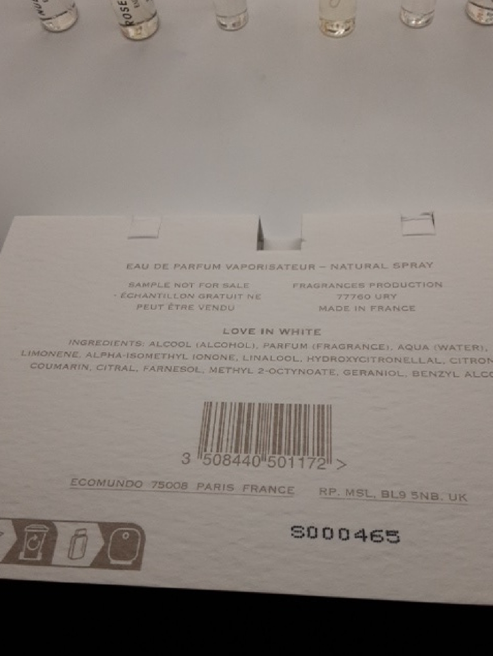 ■SOLD■ Perfume Sample Bundle - Picture 9 of 9